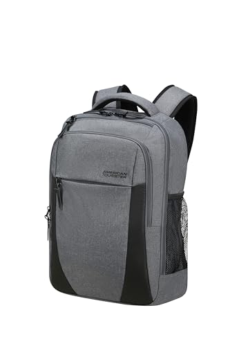 American Tourister Urban Groove - Mochila para laptop 15.6 pulgadas, 46 cm, 20.5 L, gris (Melange gris)