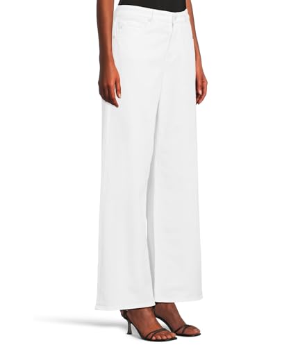 AG Women's Adria Low Rise Baggy Wide Leg in Gallery White2
