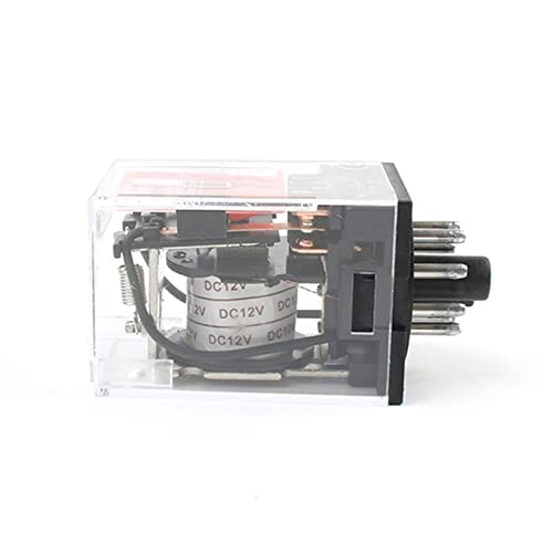 Relé electromagnético MK2P-I AC110V con base de enchufe PF083A de 8 pines 6