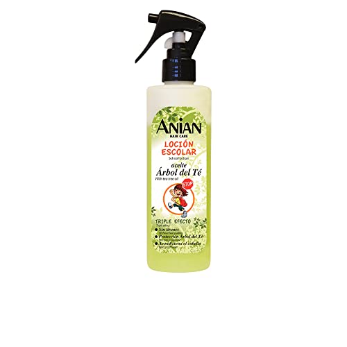 Anian Loción Escolar Contra Piojos con Aceite Árbol de Té, 250 ml Cover