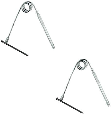 Master Magnetics Bendable Magnetic Pick-Up Tool and Retrieving Magnet, 19 Inch Length, 2lb Hold 07229 (2 Pack)