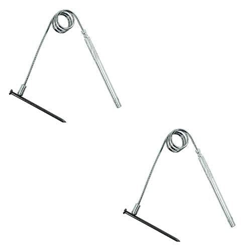 Master Magnetics Bendable Magnetic Pick-Up Tool and Retrieving Magnet, 19 Inch Length, 2lb Hold 07229 (2 Pack)