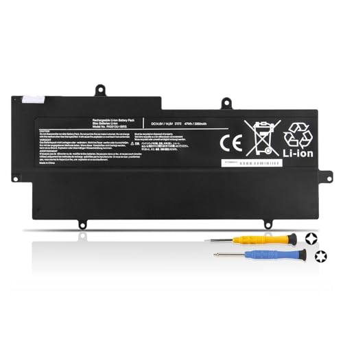 K KYUER 47WH PA5013U 1BRS Batería para Toshiba Portege Z830 Z835 Z930 Z935 Z830 S8302 S8301 Z835 P330 P360 P370 Z930 16G 14L 14N 14C 11F 151 153 S9301 S9302 Z935 P300 Ultrabook Notebook Laptop Battery