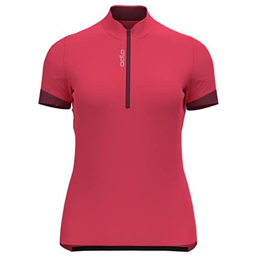 Odlo Mujer Camiseta de ciclismo de medio cierre ESSENTIALS