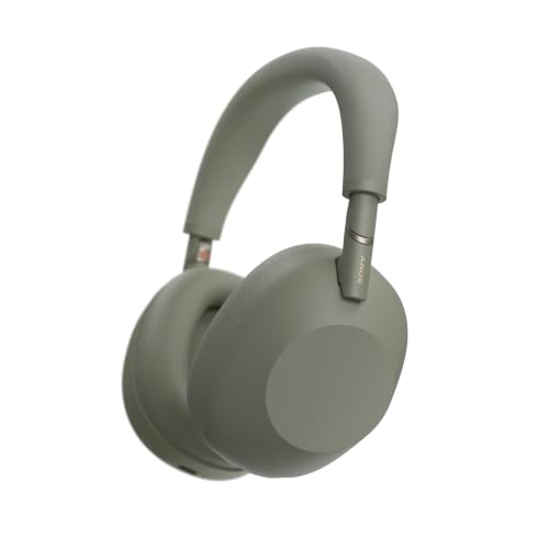 Image of Sony WH-1000XM6 The Best Wireless Noise Canceling Headphones, HD NC Processor QN3, 12 Microphones, Adaptive NC Optimizer, Mastered by Engineers, Studio-Quality- Olive Gray