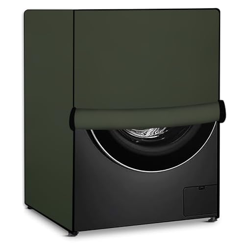Image of Stylista Washing Machine Cover Compatible for IFB 6.5 Kg Fully-Automatic Front Loading Elena ZX Military Solid