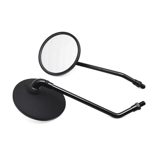 Espejo retrovisor de motocicleta para eliminar puntos ciegos en roscas de 8mm y 10mm color blanco 4
