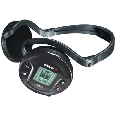 XP Metal Detectors Deus II - Wasserdicht und Mehrfrequenz, ideal für die Schatz- und Reliquiensuche - mit 28 cm FMF-Spule, Fernbedienung, WS6-Funkkopfhörern und S-Teleskop-Stab (DEUS2-28FMFRCWS6)