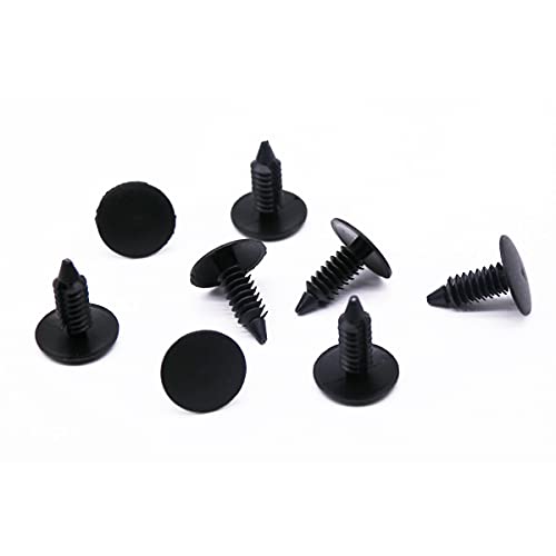 Spurick Set of 8 Bumper Plugs Front License Plate Holes Cover Clips