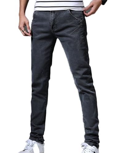 Men's Slim Fit Jeans Skinny Stretch Denim Pants Fit Comfy Fashion Pencil Pant