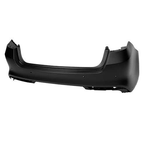 Image of FitParts Compatible with Kia Optima 2016-2018 Rear Bumper Cover | CAPA Certified, Primed, With Parking Sensor Holes, Ready to Paint, OEM 86610D5020, KI1100205