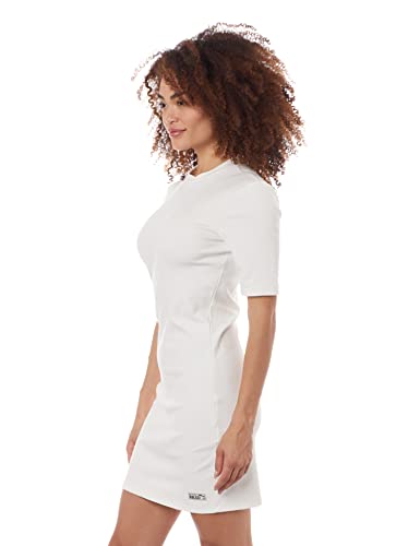 Vestido casual,Vestido Canelado,Colcci,feminino,Off white,M