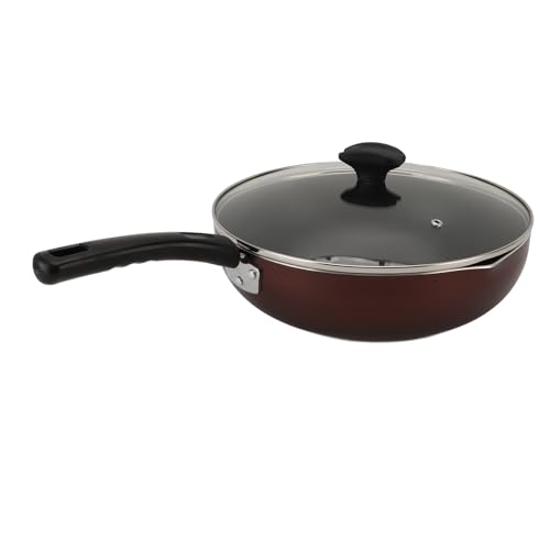 Sartén Wok antiadherente de hierro con mango de madera miniatura 4