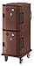 Cambro UPCH800131 Ultra Camcart with Heated Doors 110V Dark Brown Case of 1