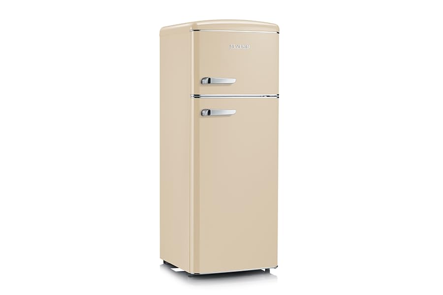 Severin RKG 8953 nevera y congelador Independiente Crema de color 206 L retro' vintage Cl. D