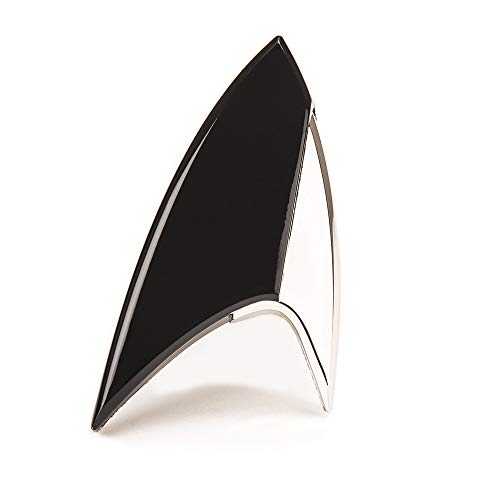 Badge Star Trek noir Discovery accessoire cosplay série et cinéma de science-fiction