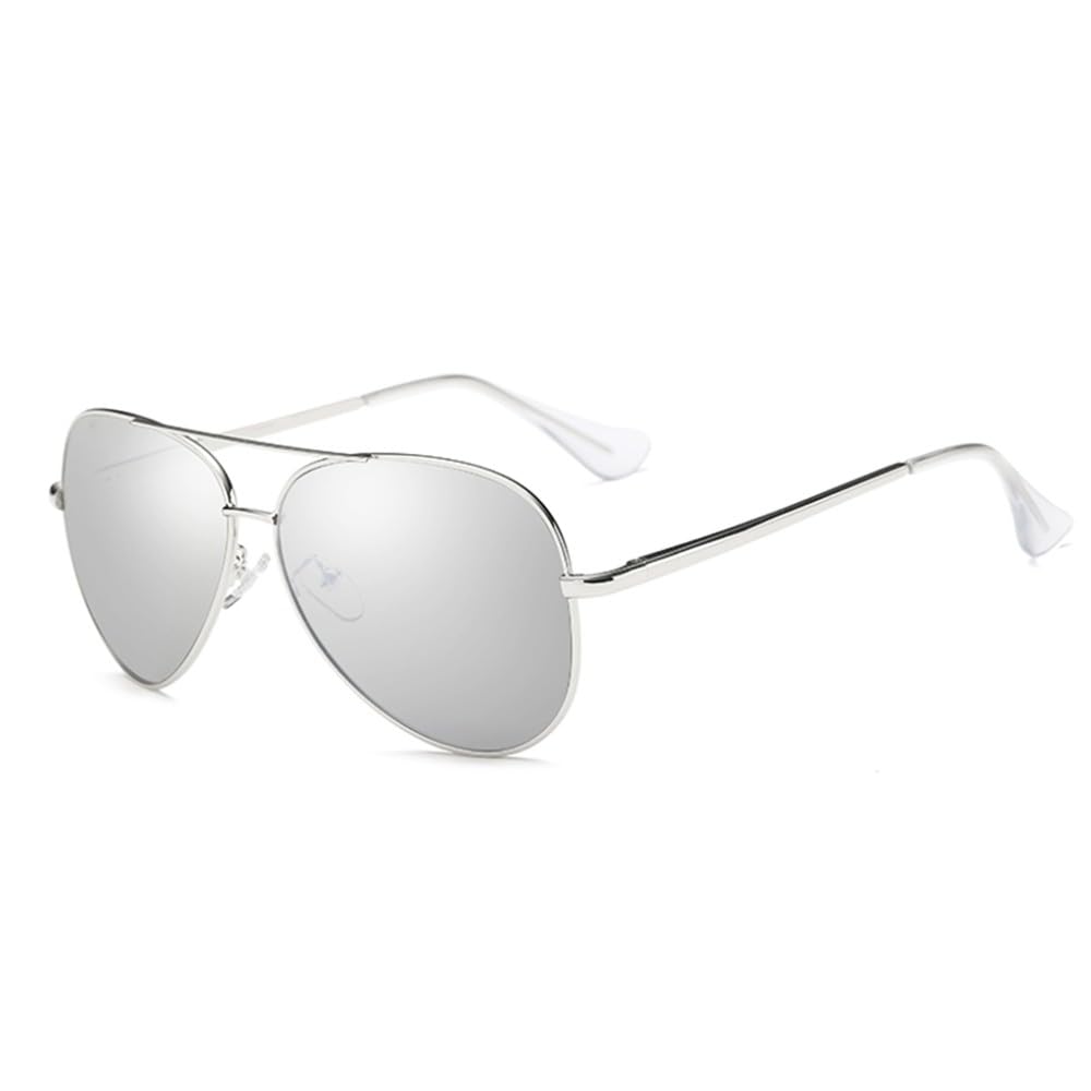 Occhiali da sole polarizzati da uomo Occhiali da sole da donna UV400 Occhiali da vista in metallo Montatura da guida Occhiali da spiaggia da viaggio in bici Occhiali da vista antiriflesso