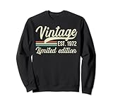 Photo Gallery t-shirt compleanno est 1972 vintage old limited edition felpa Photo Gallery t-shirt compleanno est 1972 vintage old limited edition felpa