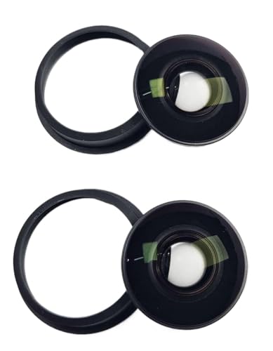 互換性がありますInsta360 X4カメラレンズガラス交換用互換 - フロント/リア光学修理パーツ(Ver1 2PCS Lens)