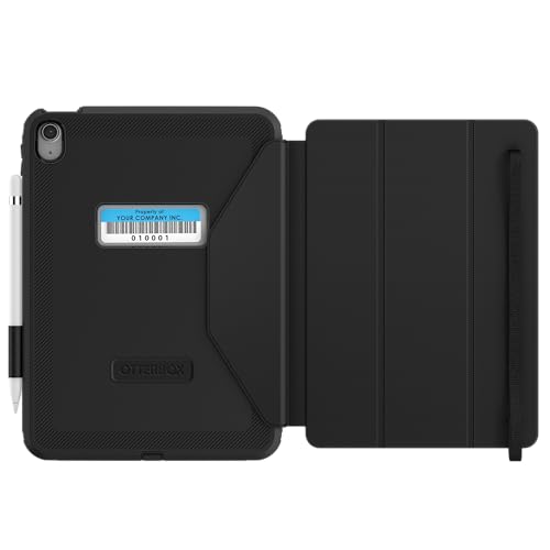 Image of OtterBox Defender for Business Folio Accessory (Folio ONLY) for iPad (A16) & iPad 10th Gen - Black (Non-Retail Packaging)