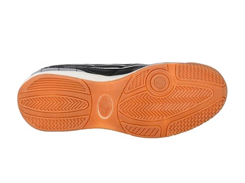 Lico Rockfield Herren Hallenturnschuh, Schwarz/ Grau/ Lemon, 43 EU