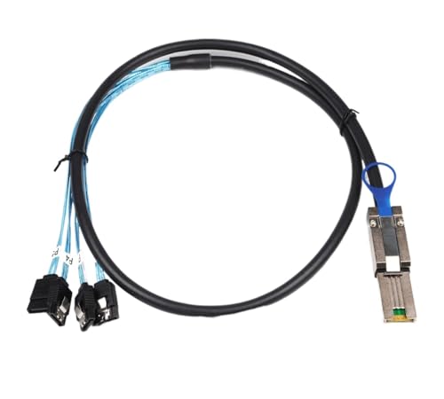 Cable adaptador MI-N SAS SFF-8088 a 4 SATA 1m