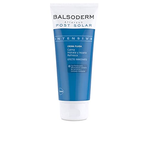 BALSODERM POST-SOLAR - Crema Intensive 200ml Reestablece el Equilibrio de la Piel, Hidrata y Repara Profundamente, Efecto Calmante y Balsámico, Acción Refescante y antirradicales libres.