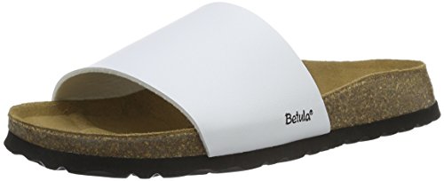 Betula Reggae, Ciabatte Donna, Bianco BF White, 39...