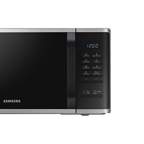 Four à Micro Ondes Samsung MS23K3513AS - Micro-ondes 800 W - capacité 23 litres - 800 W - couleur silver - plateau 28,8 cm