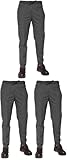 fratelliditalia.org Pantalaccio Arbeitshose aus Baumwolle mit Streifen für Chefköche, verschiedene Größen, blau, XXL
