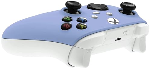 Image of Custom Controllerzz Wireless Controller for Microsoft Xbox Series X /S & Xbox One - Soft Touch Feel - Custom Xbox Series X /S Controller (X /S Light Violet)