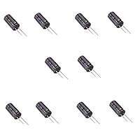 HeyNana - Elektrolytkondensatoren 1000uF 1000mF 10 V. Aluminium Elektrolyt Kondensator 10 Pcs