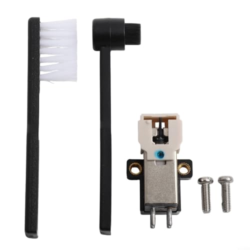 AT3600L - Kit di aghi per giradischi Phono Stylus con spazzola di pulizia per giradischi in vinile, accessori audio per giradischi DJ