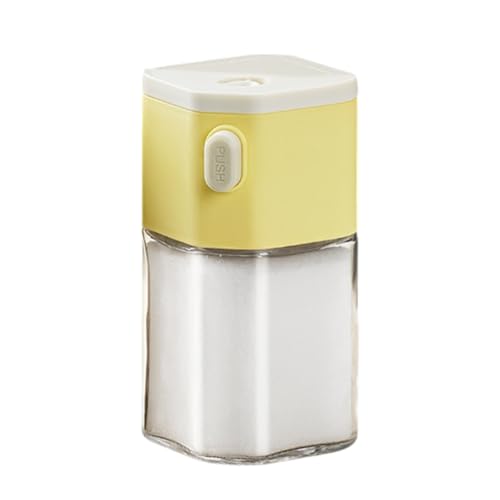 Tarro De Condimentos De Cocina, Botella De Condimentos Dosificada De 0.5G, Tarro De Alimentos Recargable/Salero Y Pimienta | Salero Para Medición Precisa, Botella De Shaker Organizador De Sazón