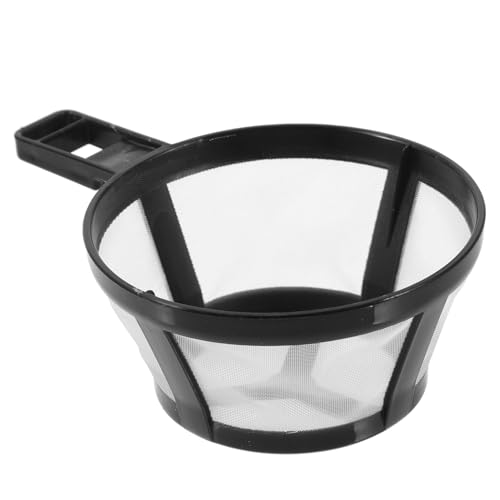 SOPOTUTU プラスチック製コーヒーマシンパーツ ナイロンメッシュフィルター 細かいろ過機能付き コーヒーメーカー用 取り扱いやすいハンド