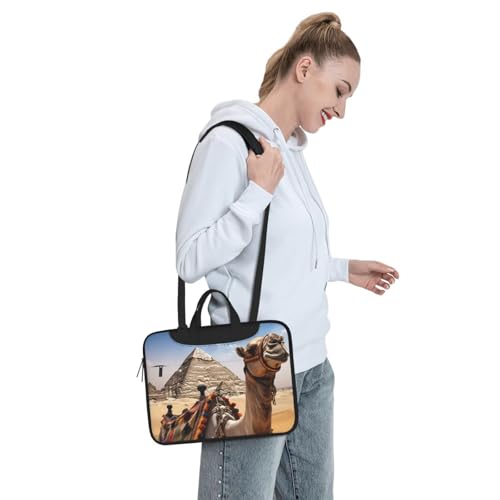 Housse ordinateur portable antichoc avec protection renforcée Pyramid Camel