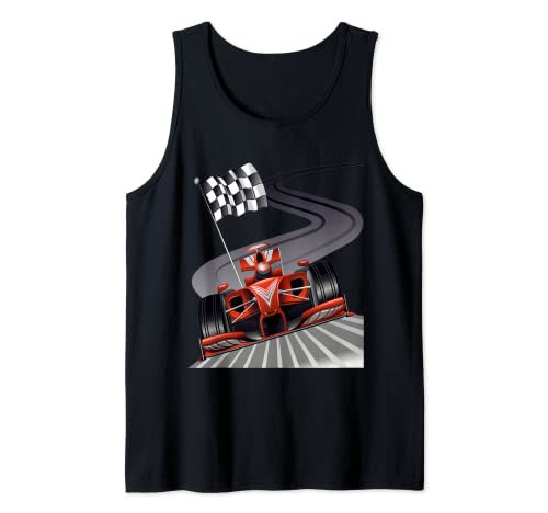 Homme Formula Voiture pour fan de course mécanique Débardeur Cover