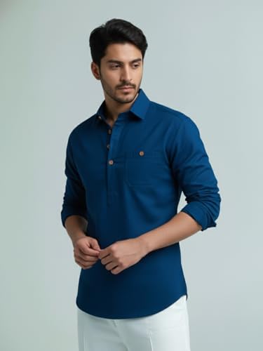 Image of Vida Loca Short Kurta for Men and Boys. (VFLX82)