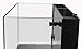 LIFEGARD Low Iron Ultra Clear 24 Gallon Crystal Aquarium with Built in Back Filter – 45° Beveled Edge, Rimless Glass, Rectangular Style with Directional Jet Flow