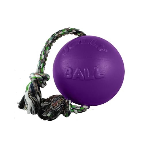 Jolly Pets JOLL050B Hundespielzeug - Ball Romp-n-Roll, 15 cm, hellblau