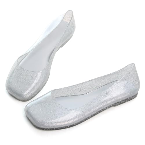 Image of Dear Time Women Flat Heel Summer Beach Jelly Shoes