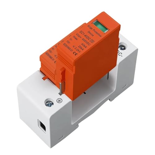 Protector contra sobretensiones fotovoltaico 500V DC pararrayos doméstico 2P 4