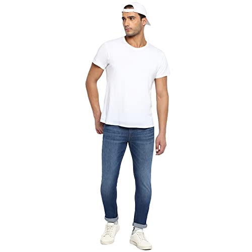Image of Lee Men's Bruce Skinny Fit Mid-Rise Jeans