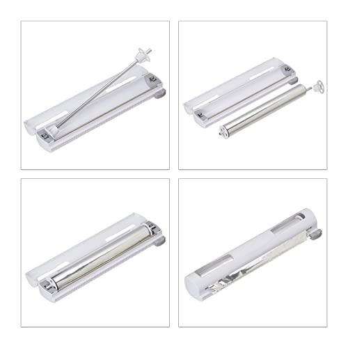 Foto von Relaxdays 10027759, Folienschneider Weiß, 5 x 37 x 8 cm | ohne Deko