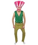 HPO Men's Adult Costume for Cosplay Troll King Flame-retardant Synthetic Fabric (Large)
