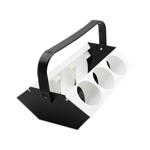 Stylish Beverage Companion]: Featuring a modern look, this drink holder with handle enhances user experience with its visually appealing and compact design; it serves as an effective cooling and storage solution, ensuring drinks remain accessible and refreshing while being easy to store in diverse settings like parties or casual family evenings