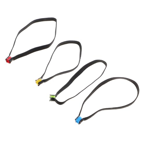 Toyvian 4pcs Fishing Line Spooler Elastic Storage Holders for Fishing Tools Design for Beginners and Experienced Anglers