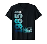 Août 1985 Année 1985 Vintage 1985 Édition Limitée T Shirt
