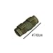Tactical Suppressor Cover 4/5/6/7/9 Inch Silicon Lining Heat Shield Sleeve & Burnproof Microfiber for Hunting Shooting Gear(Green,4in)