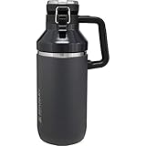 STANLEY Ceramivac Go Growler, 64oz Stainless Steel Vacuum Insulated Beer Growler, Rugged Growler with Stainless Steel Interior, 24 Hours Cold and 4 Days Ice Retention
